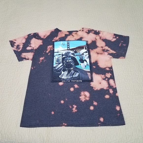 Custom Star Wars Selfie T shirt Size XL - Picture 2 of 5